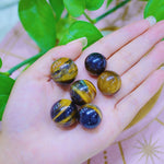 Tiger eye sphere